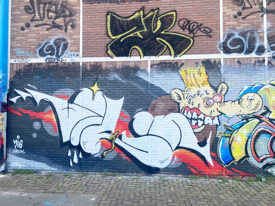 viln, ndsm, graffiti, amsterdam